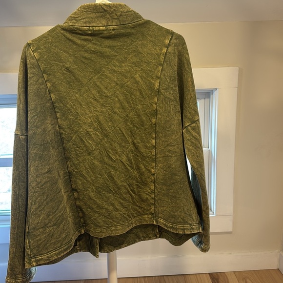 Beau Jours Clover Jacket in Green, Size M - Picture 8 of 8